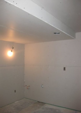 двух уровневый потолок из гипсокартона